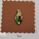 Zodiac Crystal Navette Sew on Stone - Dorado