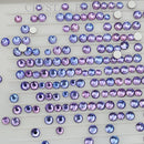 Zodiac Crystals Mixed Sizes Pack of 200 - Dream Lavender