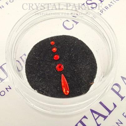 Crystal Parade Tooth Gem Kit - Swarovski Drop Of Blood