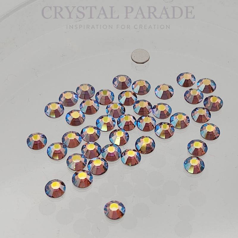 Preciosa Hotfix Crystals Maxima (15F) - Dusty Rose AB
