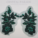 Ready Embellished Costume Applique/ Motif