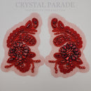 Ready Embellished Costume Applique/ Motif
