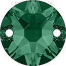Swarovski 3288 Xirius Sew on Stone - Emerald
