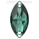 Swarovski 3223 Navette Sew on Stone - Emerald