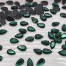 Zodiac Hotfix Peardrop Shape 5x8mm Emerald - Pack of 20