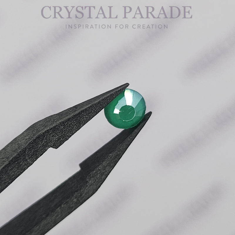 Zodiac Crystals Mixed Sizes Pack of 200 - Emerald Mocha