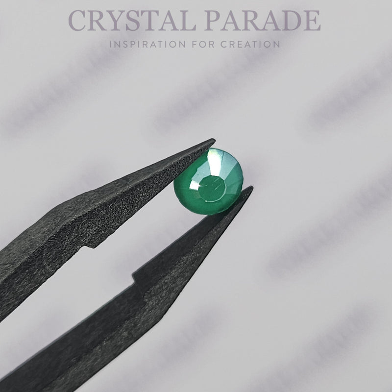 DISCONTINUED - Zodiac Crystals Mixed Sizes Pack of 200 - Emerald Mocha