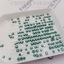 Limited Edition - Zodiac Crystals Mixed Sizes Pack of 200 - Emerald Mocha