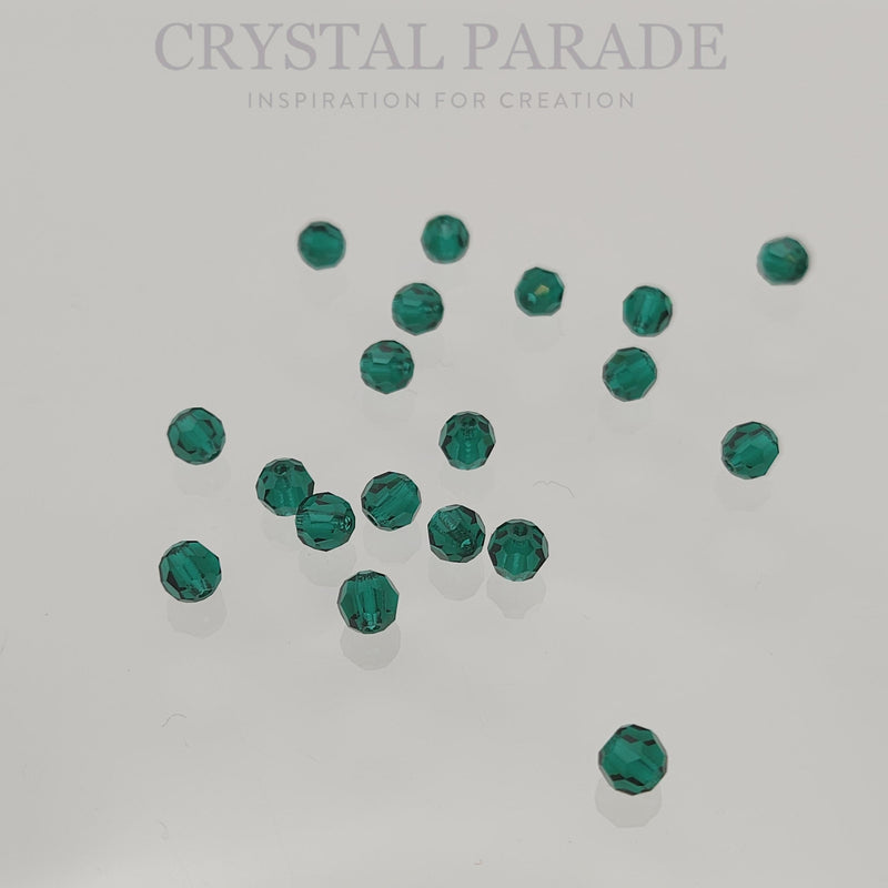 Preciosa Round Bead - Emerald