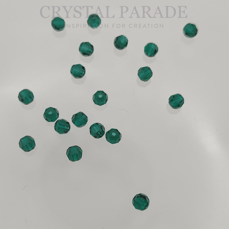 Preciosa Round Bead - Emerald
