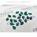 Limited Edition - Zodiac Crystal Flame Shape 5x8mm Emerald - Pack of 20
