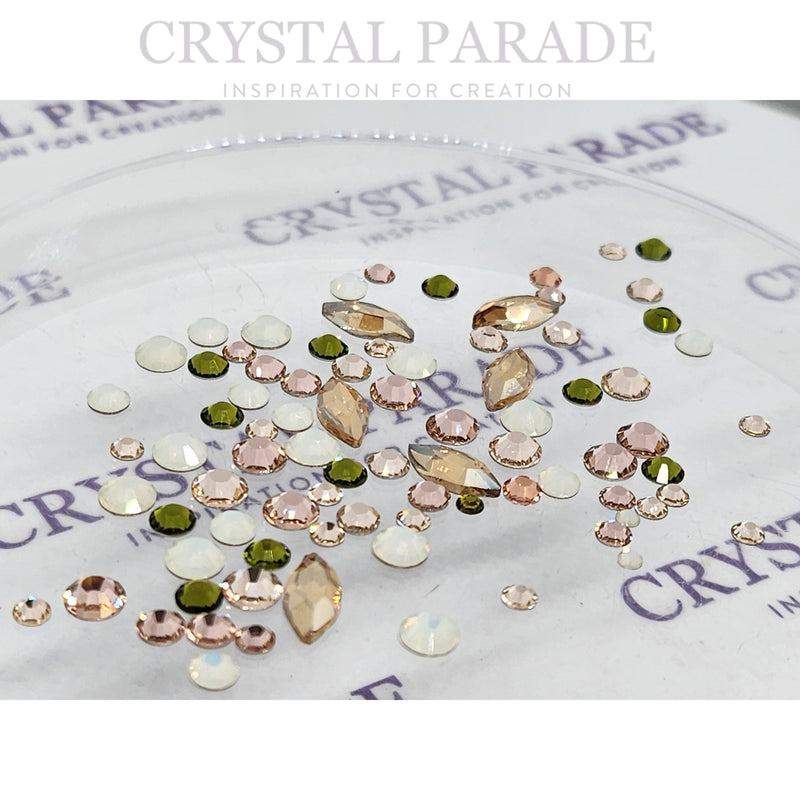 Preciosa Crystal Mix Pack of 100 - Fall Florals