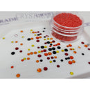 Preciosa Crystal Mix Pack of 100 - Fire + FREE Caviar Beads
