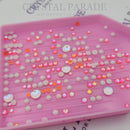 Zodiac Crystal & Pearl Mix Pack of 200 - Foam Party