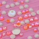 Zodiac Crystal & Pearl Mix Pack of 200 - Foam Party
