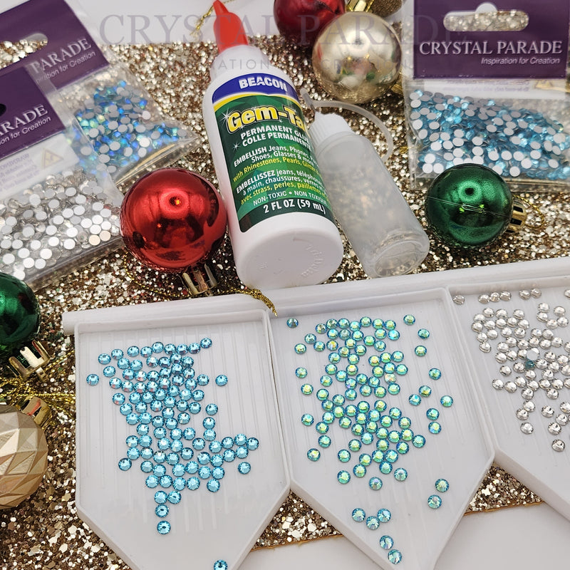 Luna Crystals Christmas Craft Starter Kit - Frosty