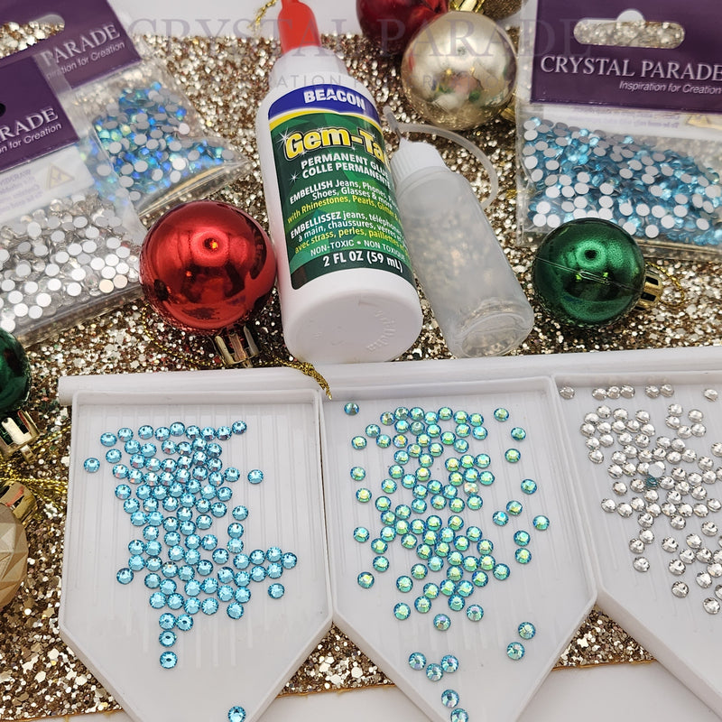 Luna Crystals Christmas Craft Starter Kit - Frosty