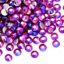 Luna Non Hotfix Rhinestones SS3 (1.5mm) Pack of 100 - Fuchsia AB