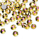 Luna Non Hotfix Rhinestones SS3 (1.5mm) Pack of 100 - Fuchsia Gold
