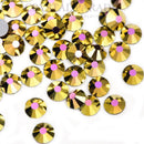 Luna Non Hotfix Rhinestones SS3 (1.5mm) Pack of 100 - Fuchsia Gold