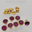 Preciosa Rivet with Maxima Crystal - Fuchsia