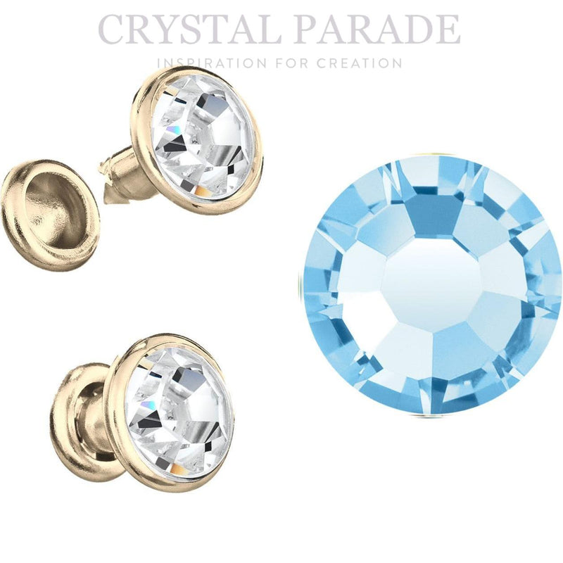 Preciosa Rivet with Maxima Crystal - Aquamarine