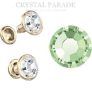 Preciosa Rivet with Maxima Crystal - Chrysolite