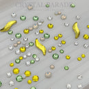 Preciosa Crystal Mix Pack of 100 - Gin Fizz