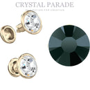 Preciosa Rivet with Maxima Crystal - Jet