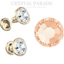 Preciosa Rivet with Maxima Crystal - Light Peach