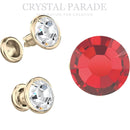 Preciosa Rivet with Maxima Crystal - Light Siam