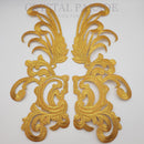 Costume Applique Pair - Metallic