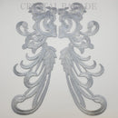Costume Applique Pair - Metallic