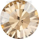 Preciosa Maxima Foiled Chaton Golden Honey SS39 - Pack of 12