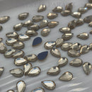 Zodiac Hotfix Peardrop Shape 5x8mm Golden Shadow - Pack of 20