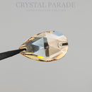 Zodiac Crystal Peardrop Sew on Stone - Golden Shadow