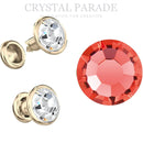 Preciosa Rivet with Maxima Crystal - Padparadasha