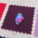 Zodiac Crystal Galactic Sew on Stone - Green Volcano