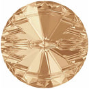 Swarovski Rivoli Buttons - Golden Shadow