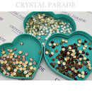 Heart Shaped Flipper Sorting Trays / Crystal Storage Containers