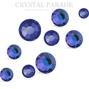 Preciosa Maxima No Hot Fix Crystals Mixed Sizes - Pack of 200 Heliotrope