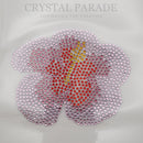 Zodiac Iron on Hotfix Crystal Transfers - Hibiscus Flower