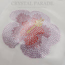 Zodiac Iron on Hotfix Crystal Transfers - Hibiscus Flower