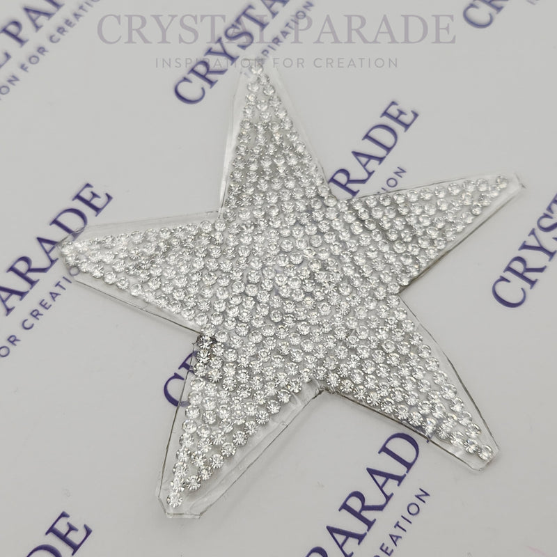 Hotfix Transfer Rhinestone Stars - Clear