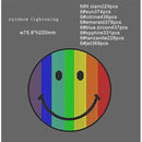 Bespoke Custom Transfer Rainbow Smiley face