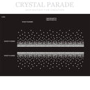Zodiac Hotfix Crystal Transfer Ombre Fade (Pair) - Clear