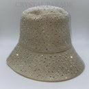 Sparkly Bucket Hat - Beige
