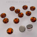Zodiac Rivoli Sew on Stone - Tangerine