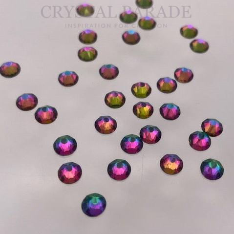 Zodiac Non Hotfix Crystals - Green Volcano