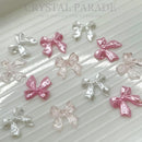 Resin Bow Nail Art Charms - Pack of 6
